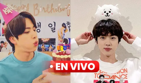 Jin, de BTS, cumpleaños 2023 [EN VIVO HOY]: ¿cómo se celebran los 31 años del idol k-pop?