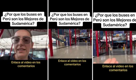 Chilena opina que los buses de Perú son los mejores de América del Sur y sorprende: "Lo máximo"