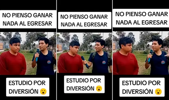 Estudiante de Historia en la UNMSM revela que no piensa ganar nada al egresar: "Es mi hobby"
