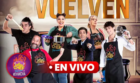 'El gran chef famosos: la revancha', vía Latina: ¿quiénes cayeron en la noche de sentencia?