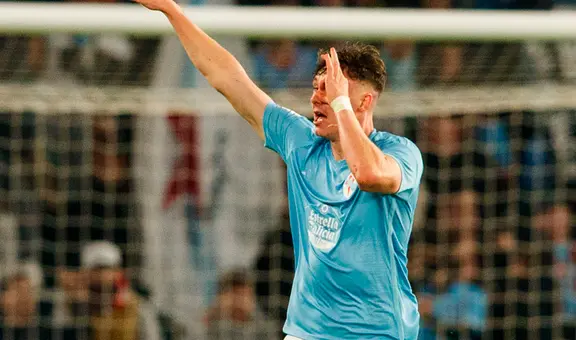 Con Renato Tapia de titular, Celta de Vigo igualó 1-1 con Cádiz y sigue complicado en LaLiga