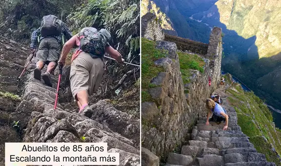 Adultos mayores escalaron pendiente extrema en Huayna Picchu: “La magia es indescriptible”
