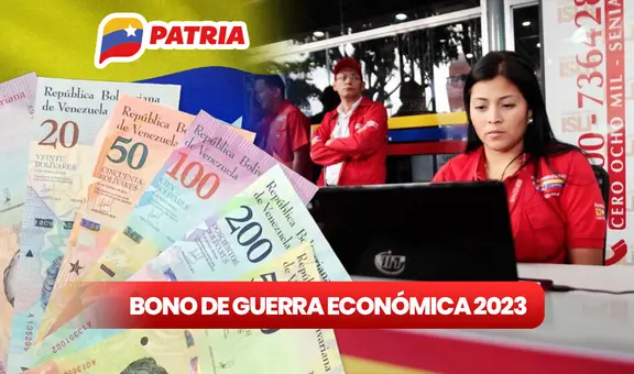 Bono de Guerra diciembre 2023 para empleados públicos: FECHA DE PAGO, NUEVO monto y cómo cobrar por Patria