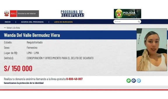 Wanda del Valle, expareja del 'Maldito Cris', es capturada en Colombia