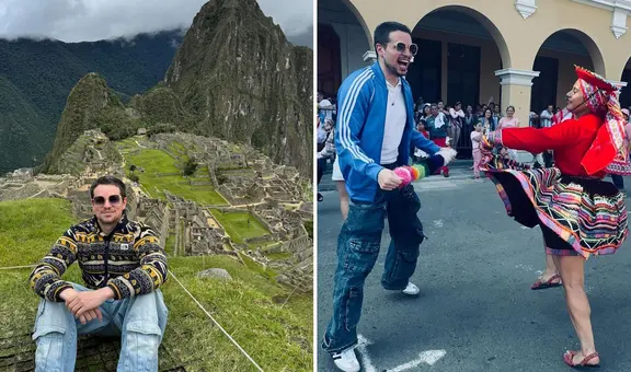 Lasso, cantante de 'Ojos marrones', visitó Cusco y Machu Picchu tras concierto en Lima: "Hermoso"