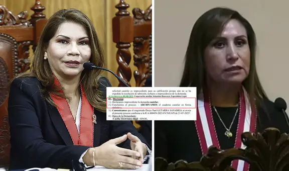Declaran improcedente la medida cautelar solicitada por Marita Barreto contra Patricia Benavides