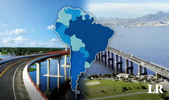 Los 3 puentes más largos de Sudamérica: ¿en cuánto superan al Nanay del Perú?
