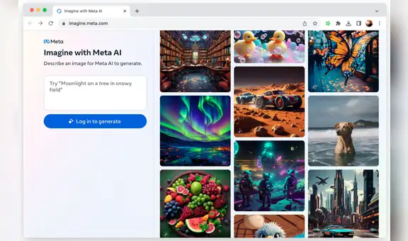 Meta AI: ¿cómo generar imágenes con la inteligencia artificial de la empresa de Zuckerberg?