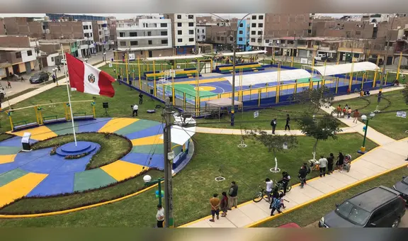 San Martín de Porres: inauguran enorme parque que fue esperado más de 30 años por los vecinos