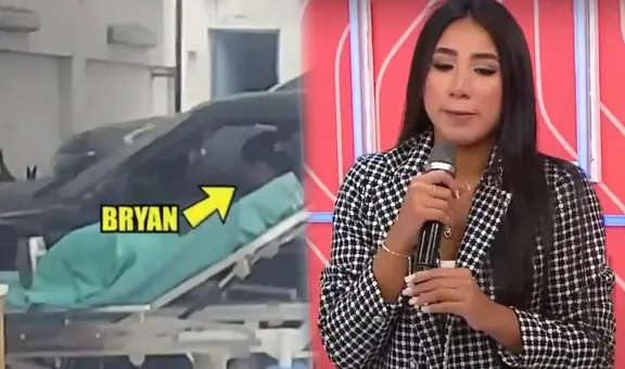 Samahara Lobatón fue internada de emergencia en una clínica y Bryan Torres llegó para socorrerla