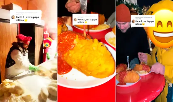 Peruanas rayan con venta de papa rellena en mercadito navideño de Alemania: “De Perú para el mundo”