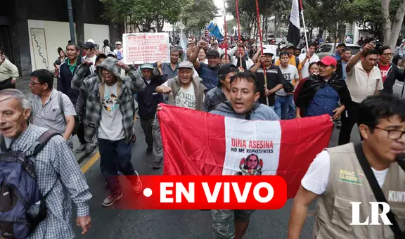 Marcha nacional en Lima HOY EN VIVO: manifestantes protestan en la avenida Abancay del centro de Lima