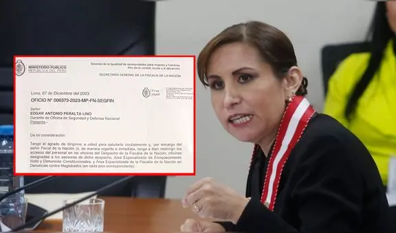 Nuevo fiscal de la Nación ordena restringir ingreso al despacho que ocupaba Patricia Benavides