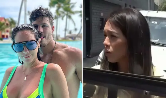 ¿Se distanciaron? Jazmín Pinedo y su incómoda reacción por pregunta sobre su novio Pedro Araujo