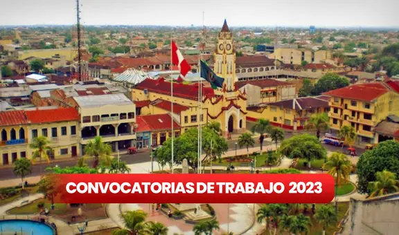 ¿Buscas trabajo? Gobierno Regional de Loreto ofrece empleos con sueldos de hasta S/6.000