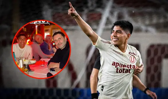 Piero Quispe se reúne con importante agente FIFA en Italia e hinchas enloquecen: “El nuevo Del Piero”