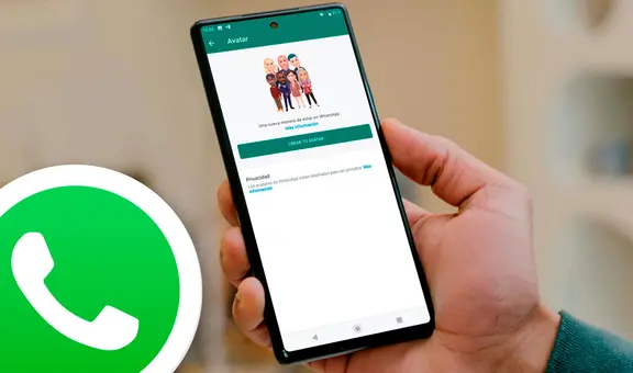 WhatsApp incluye una función que te tomará un selfie y creará un avatar idéntico a ti