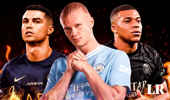 ¿Cristiano, Mbappé o Haaland? Así va la carrera por ser el máximo goleador del 2023