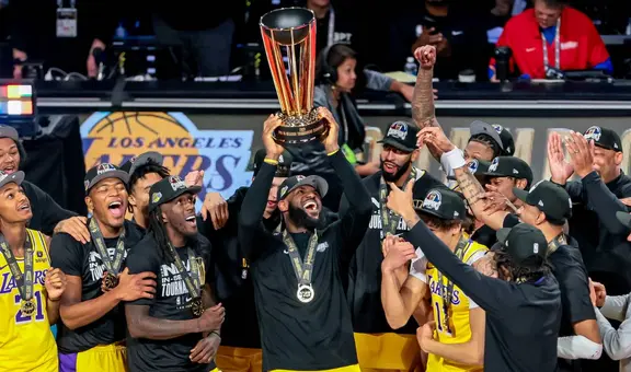 Los Angeles Lakers hicieron historia: ganaron la primera Copa NBA de la mano de LeBron y Davis
