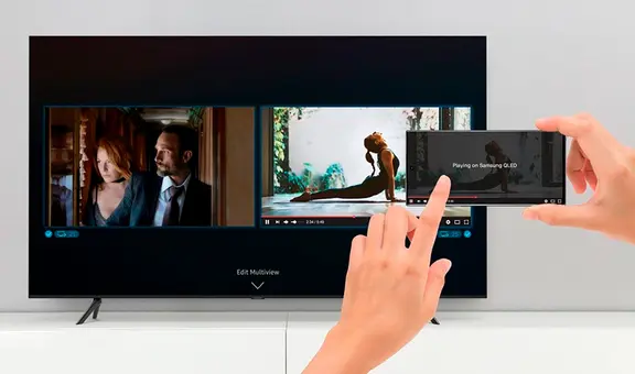 ¿Qué es la función Smart View de tu celular Samsung y cómo duplica lo que ves en tu smart TV?