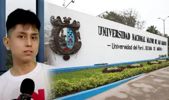 Primer puesto de la UNMSM revela que ingresó viendo videos de YouTube: "Fue mi primer examen"