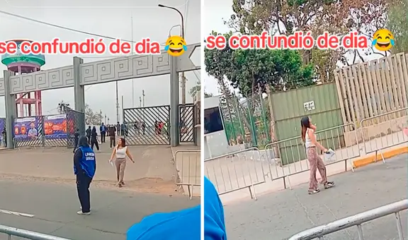 Joven va a San Marcos para dar examen de admisión, pero nota que se confundió de fecha: “Llegó un día antes”