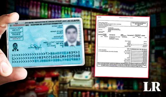 ¿Por qué no debes dar tu DNI físico cuando pides una boleta electrónica?