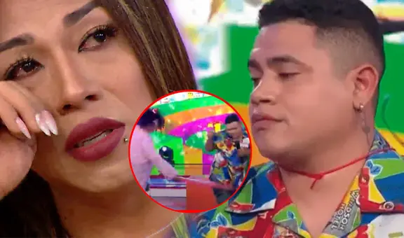 Chola Chabuca golpea EN VIVO a Topito tras infidelidad a Dayanita y actriz llora: “No quiero verte”