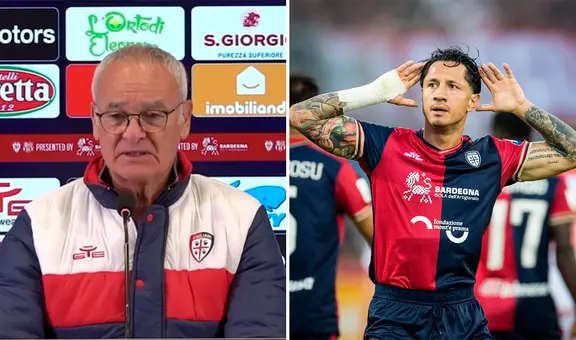 Claudio Ranieri advierte a Gianluca Lapadula: "Lo vi con ganas, pero tiene que volver a marcar"