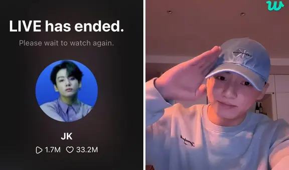 BTS: Jungkook hizo su último live en Weverse antes del servicio militar para despedirse de sus fans