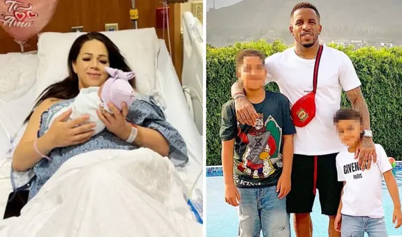 Melissa Klug: hijos de Farfán viajaron a Estados Unidos para conocer a su hermana recién nacida