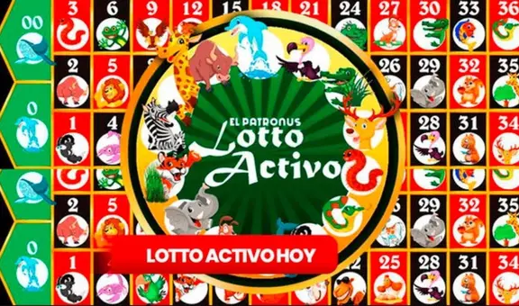 Resultados Lotto Activo EN VIVO: animalitos ganadores de HOY, 12 de diciembre
