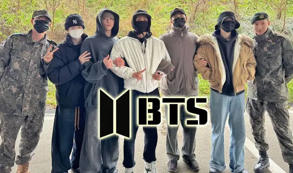 BTS: revelan video inédito del enlistamiento de Jungkook, RM, V y Jimin al servicio militar