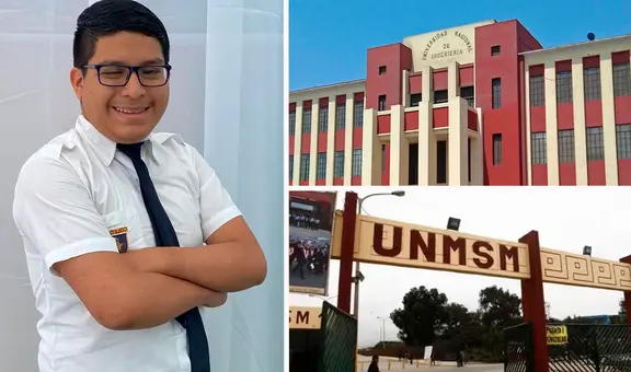 Estudiante de 16 años ingresó en primer puesto a UNI y UNMSM, pese a tener solo 30% de visión
