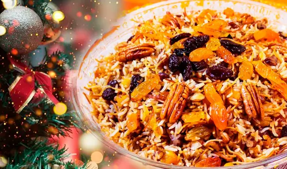 ¿Cómo preparar arroz árabe peruano para Navidad? Conoce la receta y los ingredientes