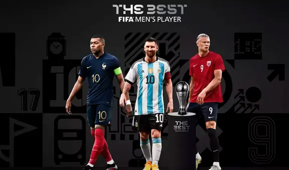 Lionel Messi es nominado al The Best: competirá con Mbappé y Haaland por el premio de la FIFA