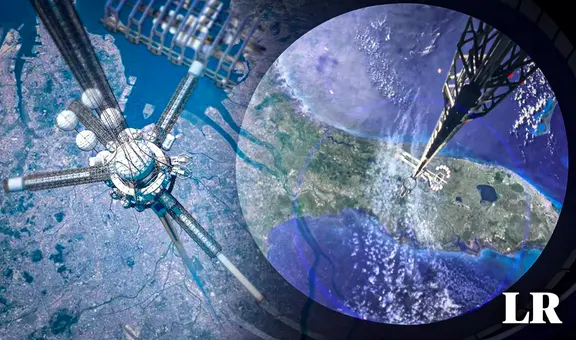 Así será el impresionante ascensor que transportará a los humanos desde la Tierra hasta el espacio