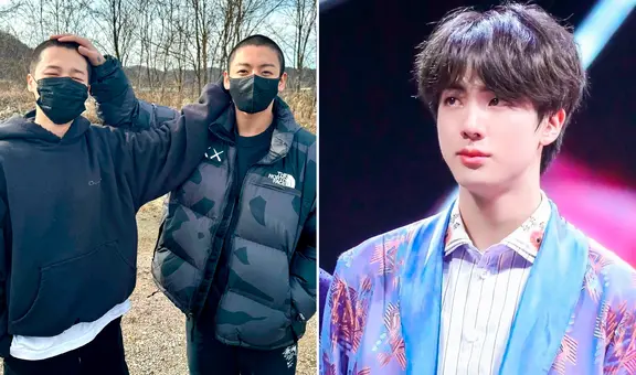 Jin, de BTS, publicó foto con emotivo mensaje por ingreso al servicio militar de sus compañeros