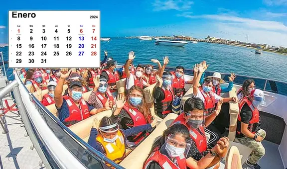 Feriado largo 2024 en Perú: ¿cuándo es y cuántos días serán festivos?