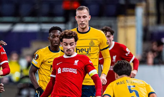 Liverpool perdió 2-1 ante Union Saint-Gilloise, pero ya está clasificado en la Europa League