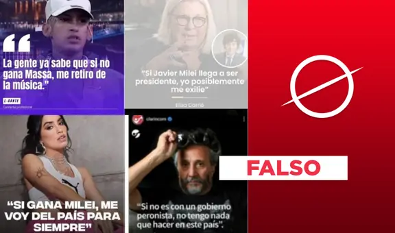 Ni Lali Espósito ni Fito Páez dijeron que se iban a ir de Argentina si ganaba Javier Milei