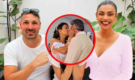 ¡Claudia Portocarrero se casó!: mira las primeras fotos de su boda con Michael Witkamp