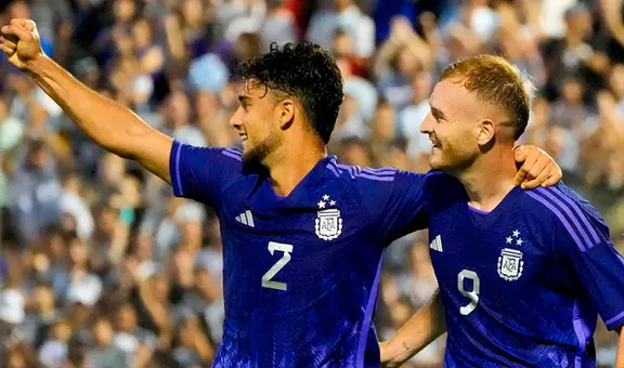 Argentina goleó 3-0 a Ecuador por amistoso internacional Sub-23 previo al Preolímpico