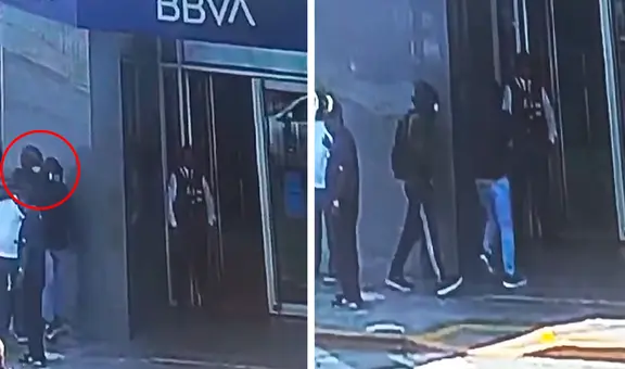 Asalto a banco BBVA en La Libertad: delincuentes roban dinero y el arma de vigilante en Chepén