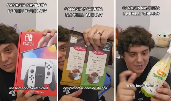Peruano arma canasta navideña de PHILLIP CHU JOY y usuarios reaccionan: “Superó a Caja Huancayo”