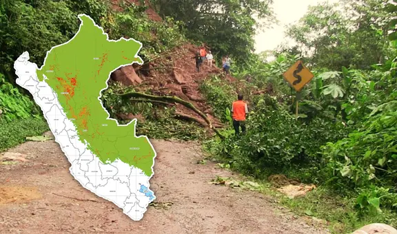 Advierten que más de 80 distritos de la selva están en riesgo tras intensas lluvias: ¿qué regiones?