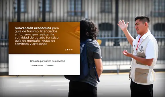 Bono para guías de turismo: subvención de S/800 solo puede cobrarse hasta el 31 de diciembre