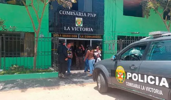 Chiclayo: policía intenta fugar tras robar celular, pero es capturado por sus colegas