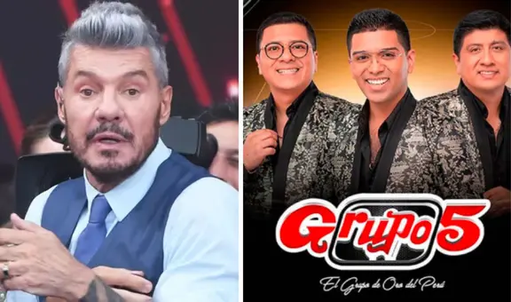 Marcelo Tinelli se declara fan del Grupo 5 y Christian Yaipén no duda en responderle: "Un honor"