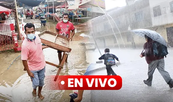 Lluvias en Perú EN VIVO: Senamhi advierte fuertes precipitaciones en sierra y costa norte hasta el 18